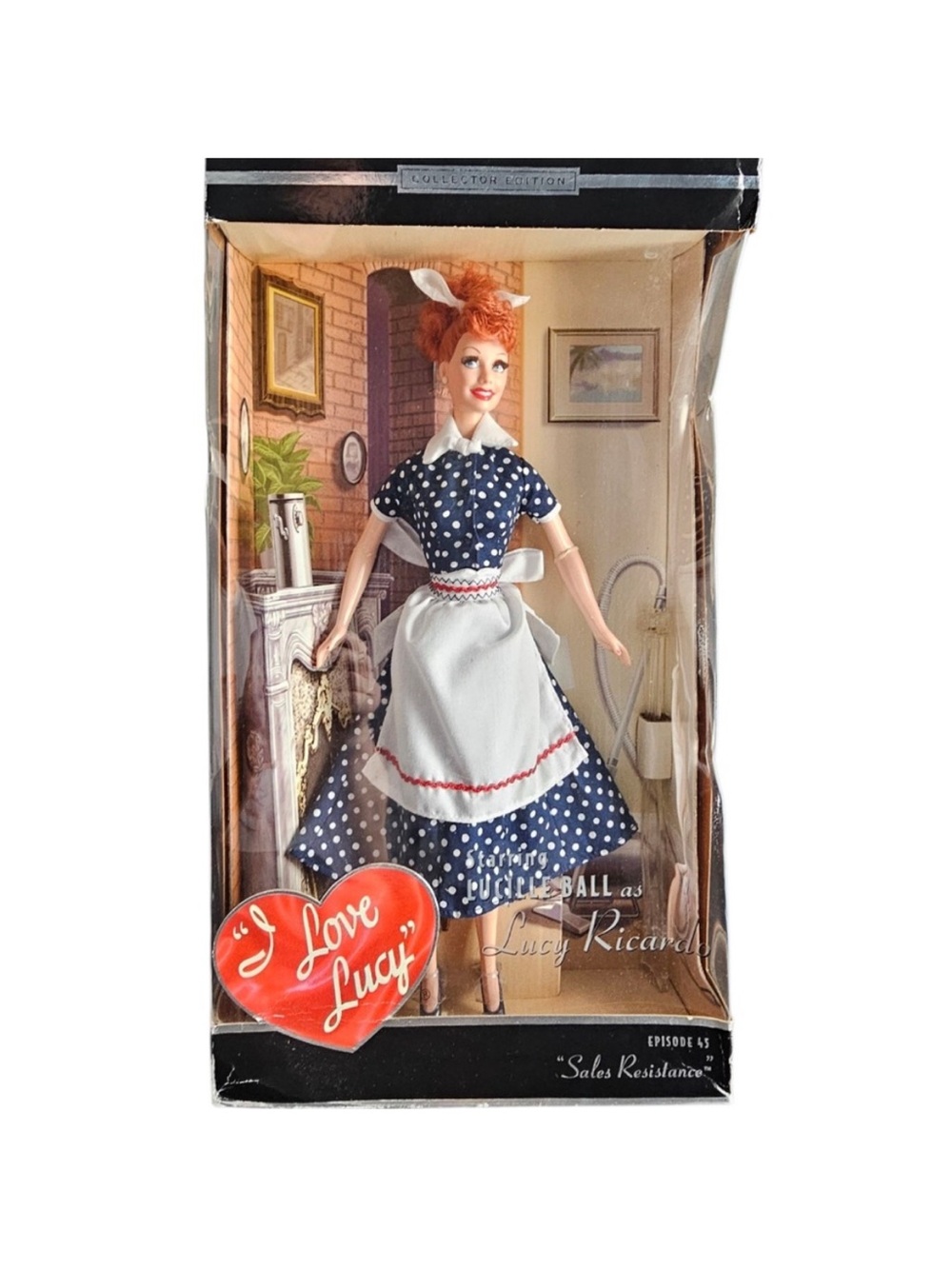 I Love Lucy Sales Resistance Barbie Doll